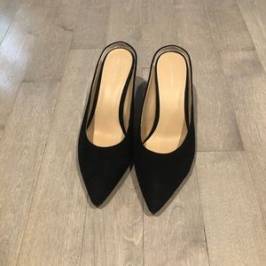 NIB Pour La Victoire Suede Mules sz 10